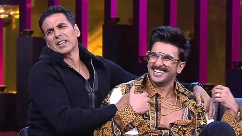 Ranveer Singh and Akshay Kumar