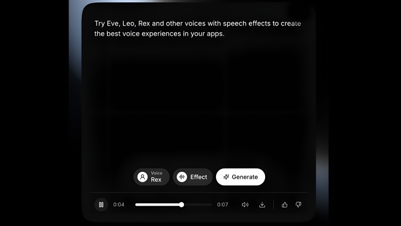 xAI Grok voice feature