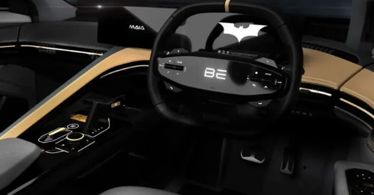 mahindra be6 batman edition interior