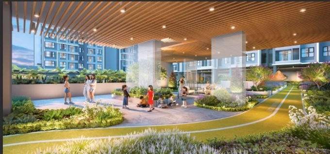 Rendering of the Harmonie project’s amenities space dedicated to residents. Photo courtesy of Phu My Hung