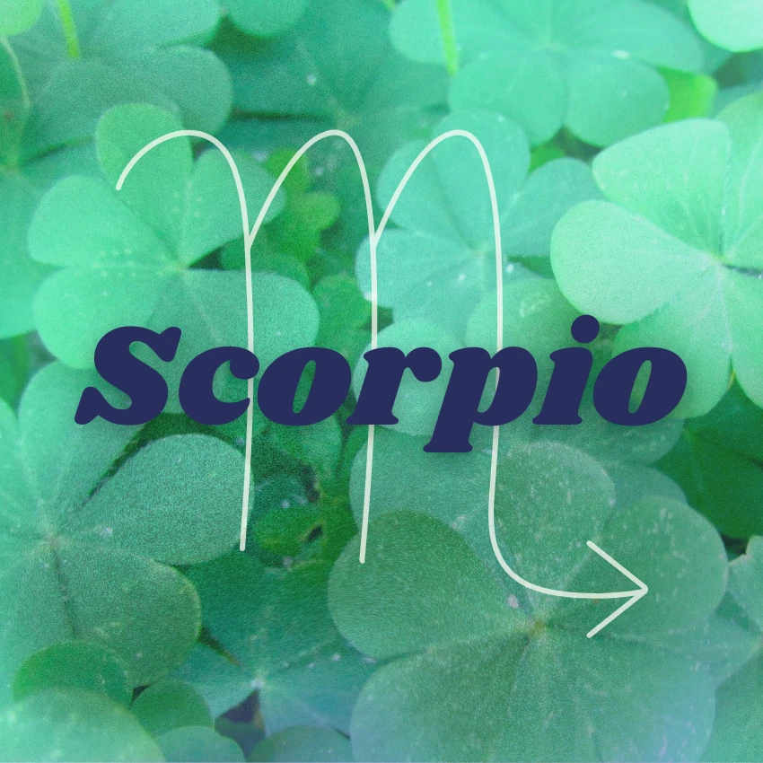 scorpio zodiac signs good luck march 30 - april 5 2026