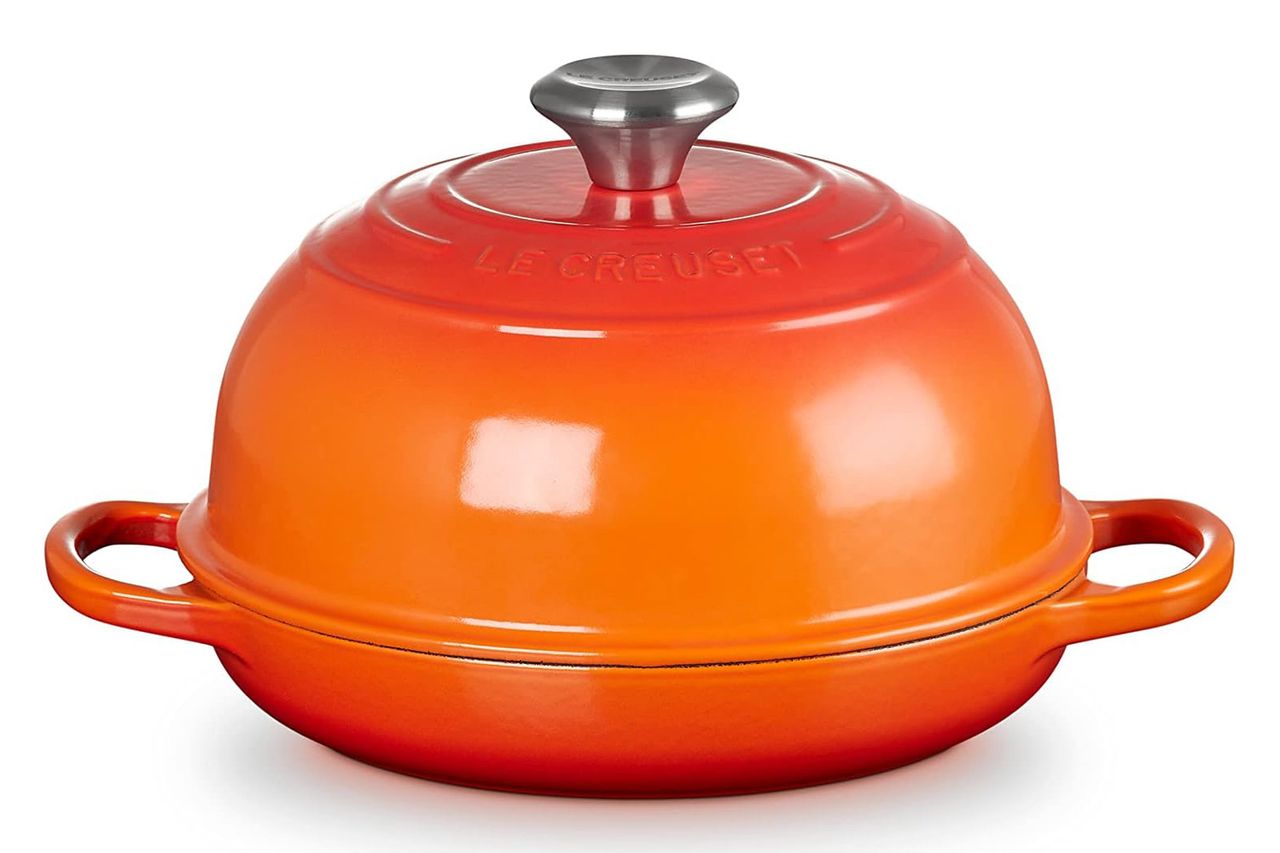 Le Creuset Enameled Cast Iron Bread Oven, Flame Credit: Amazon