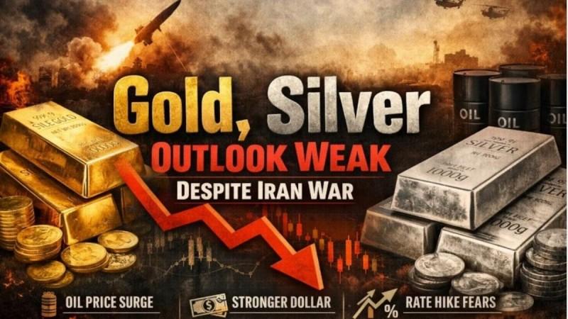 Gold and silver prices tumble over 4 pc as West Asia tensions ease Gold and silver prices tumble over 4 pc as West Asia tensions ease