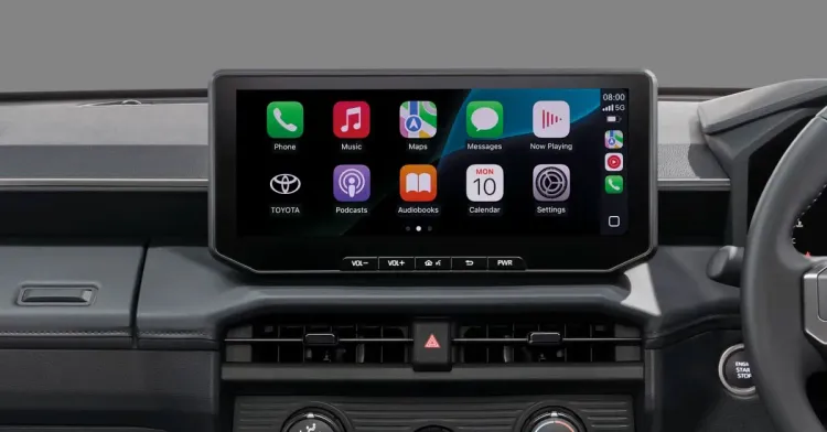 new toyota hilux touchscreen