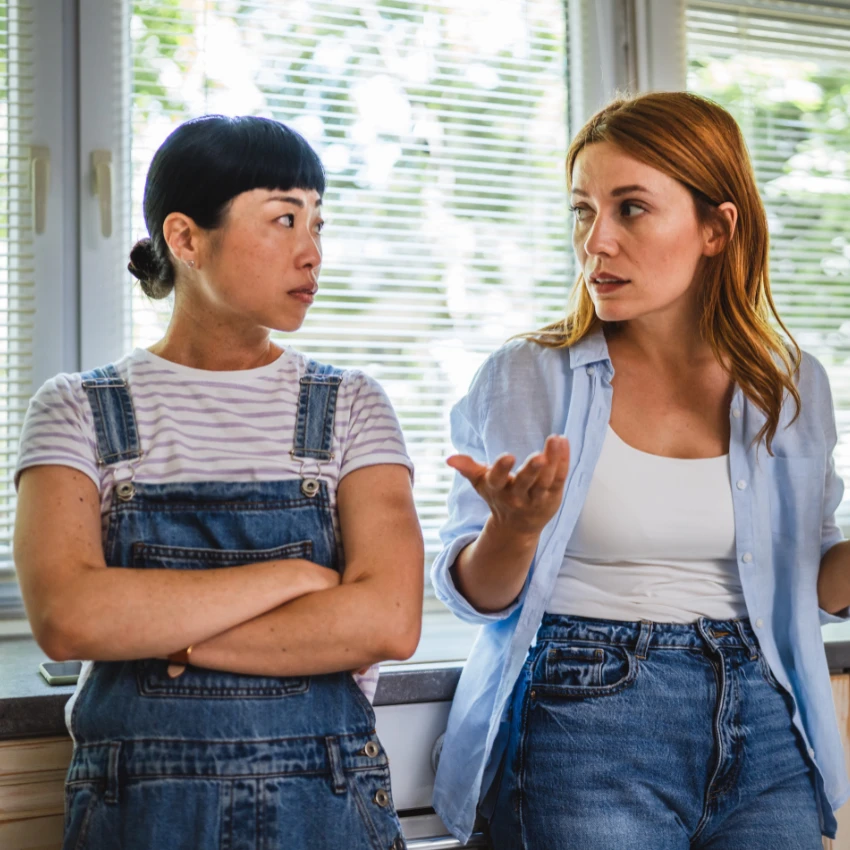 women who are struggling to be friends after one became a mom