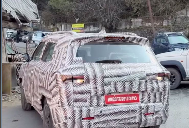 maruti suzuki breeze facelift rear 