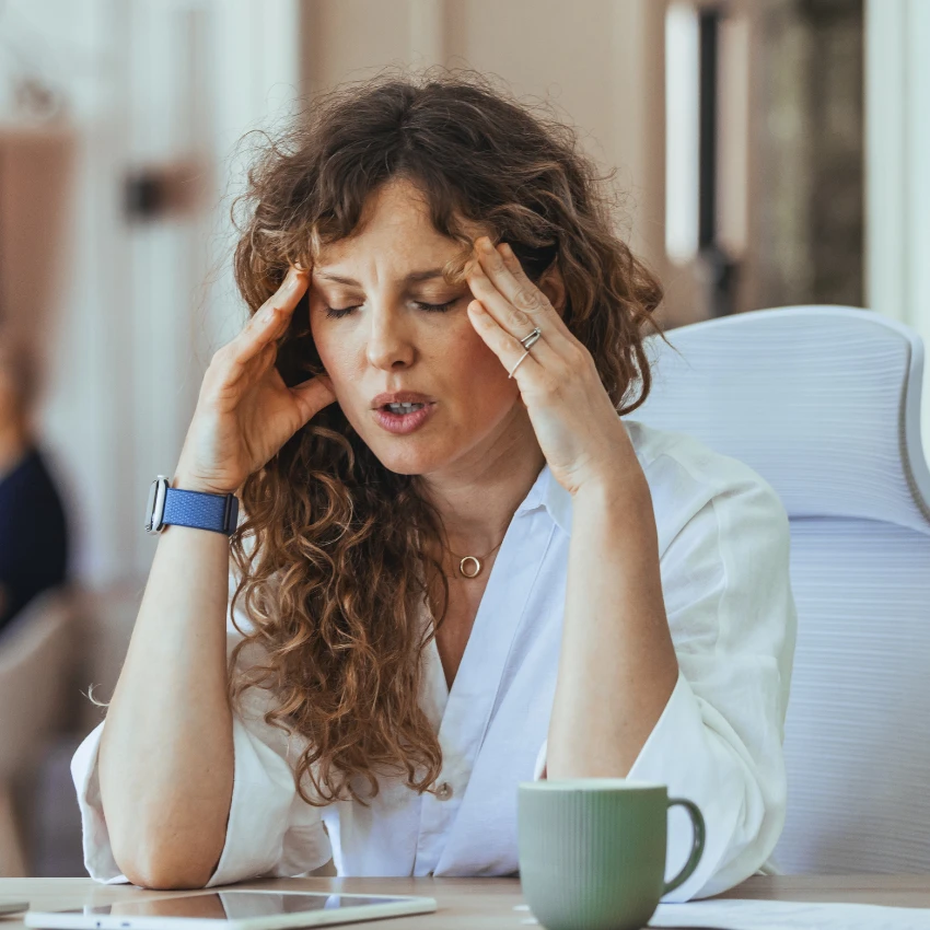 woman who has unemployed for six months taking a toll on her