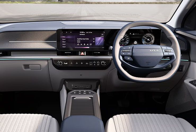 kia missing key ev interior