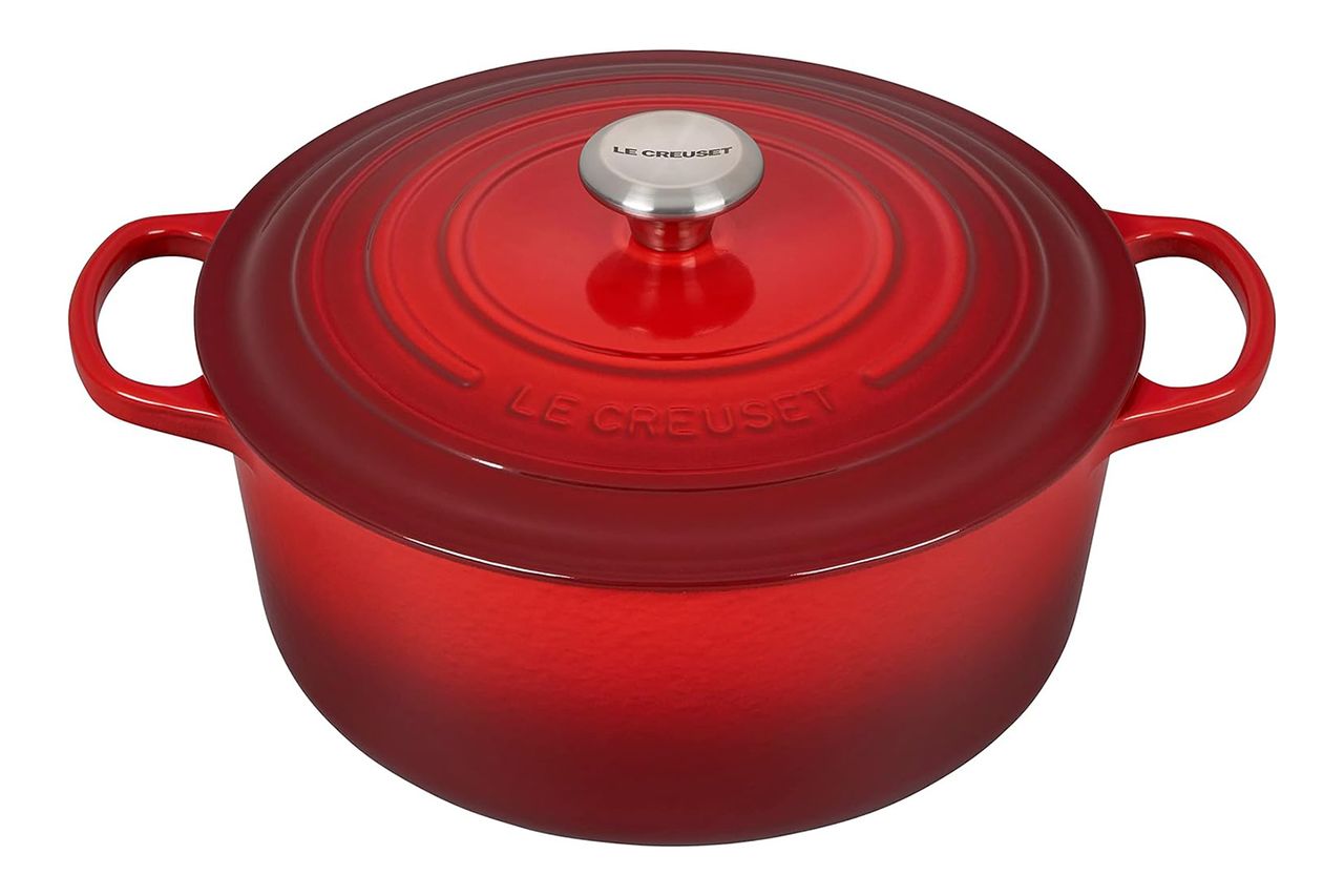 Le Creuset Enameled Cast Iron Signature Round Dutch Oven, 7.25 qt Credit: Amazon