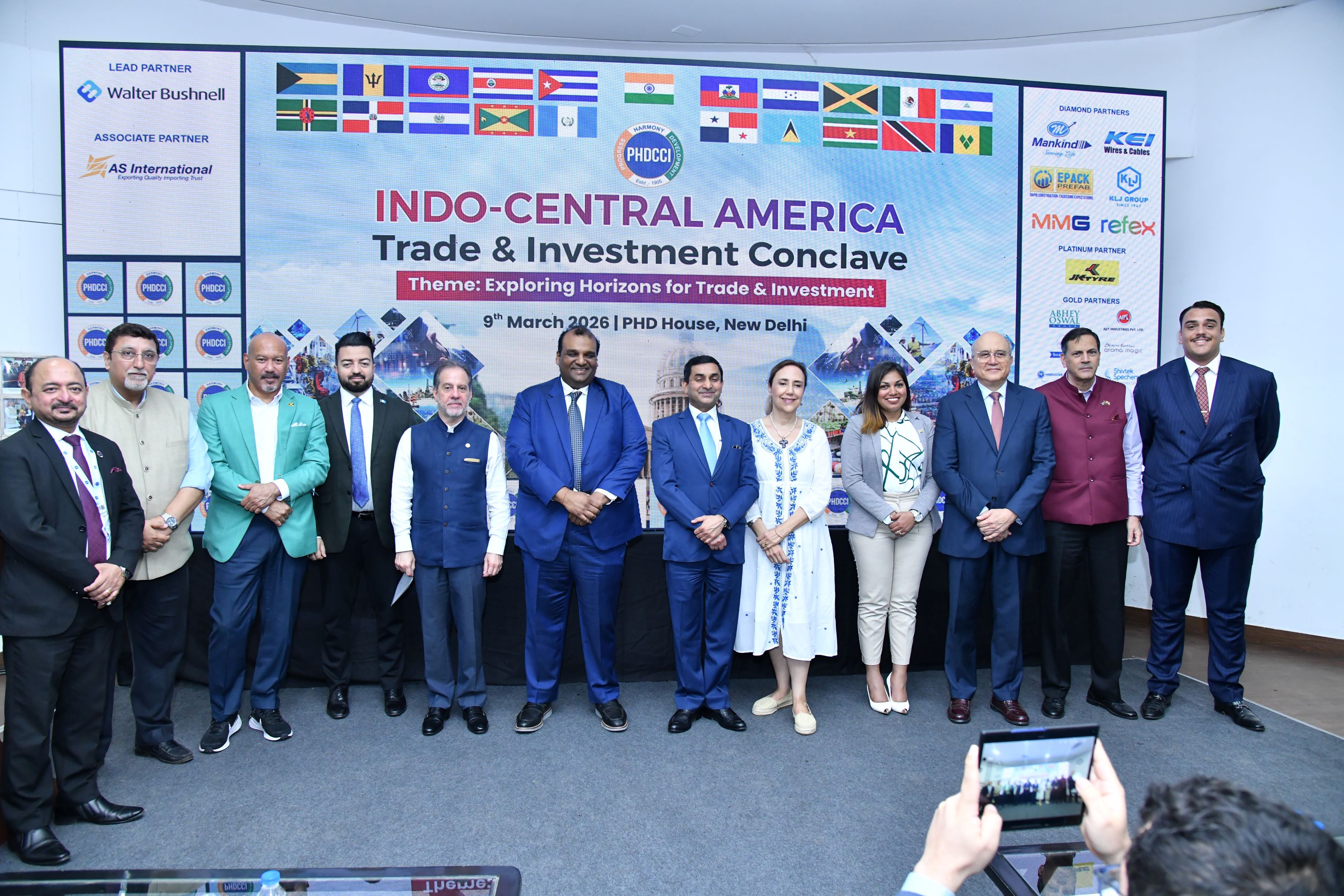 PHDCCI Indo–Central America Trade & Investment Conclave Strengthens Economic Engagement
