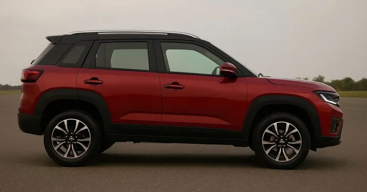 maruti suzuki brezza facelift imagined