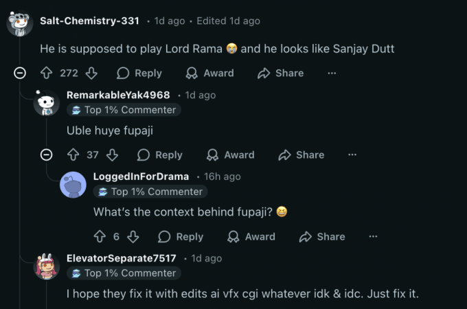 Ranbir Kapoor age-shamed as he looks unrecognisable at Ramayana LA event; fans notice receding hairline and swollen face