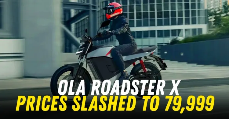ola roadster x electric motorcycle price cut featured