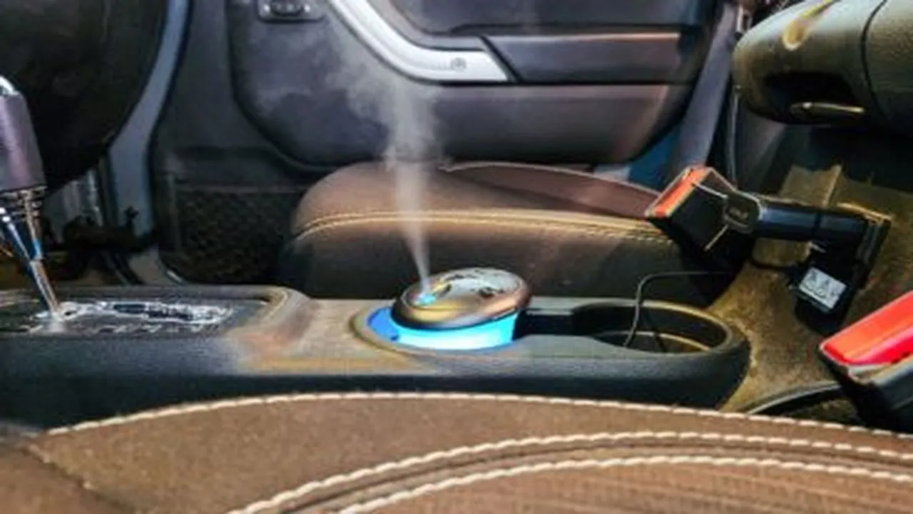 Perfumes and Deodorants in car