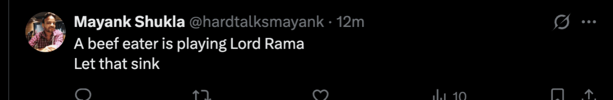 The teaser offers multiple glimpses of Ranbir Kapoor as Lord Rama, introducing audiences to his portrayal of the iconic character.  From the grand coronation scenes to the exile in the forests of Panchavati, Ranbir steps into the role with poise, elegance