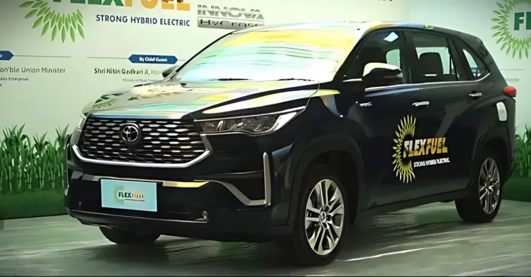 toyota innova hycross flex fuel