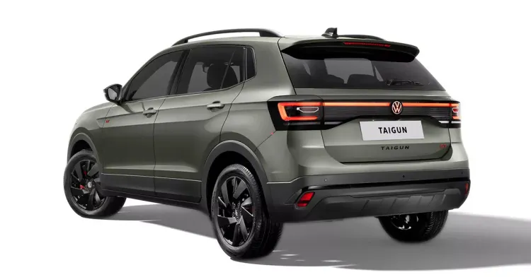 volkswagen taigun rear