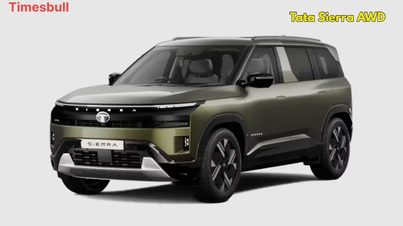 Upcoming Tata Cars 2026: Sierra EV, Scarlett & Big Launch Plans Revealed - Tata Sierra AWD | Times Bull