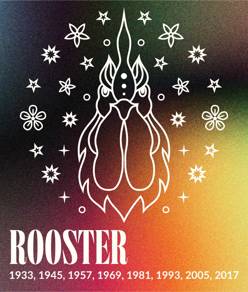 rooster animal sign weekly chinese horoscope April 13 19 2026