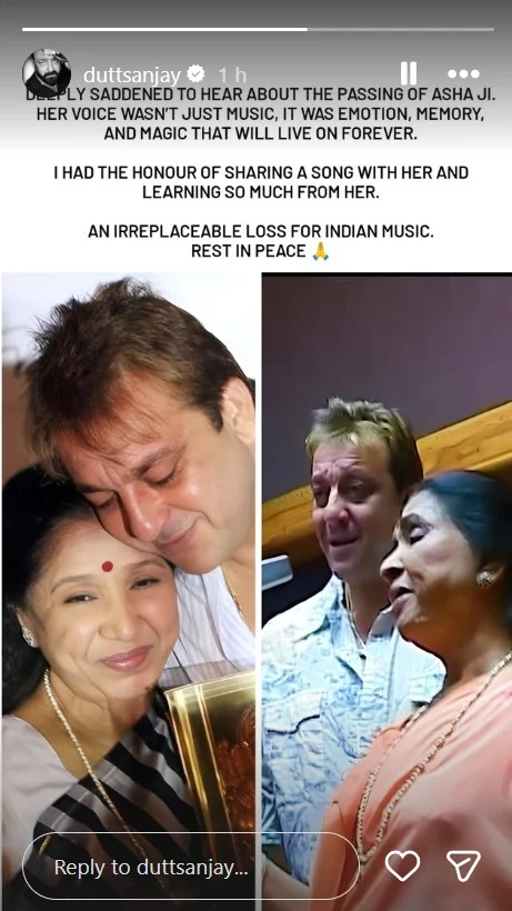 Asha Bhosle dies: Shah Rukh Khan, Karan Johar and others pay tributes