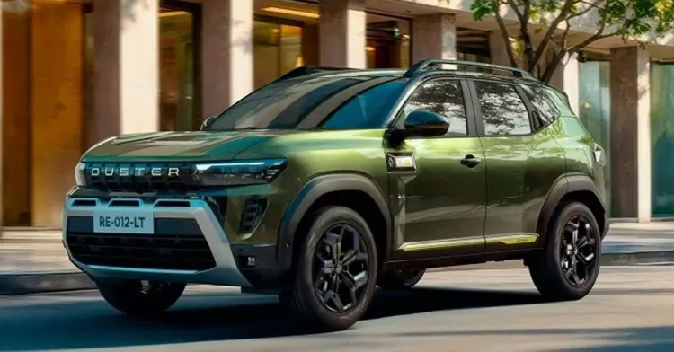 renault duster front side view