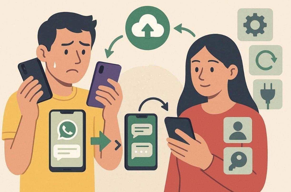 tips to move whatsapp data