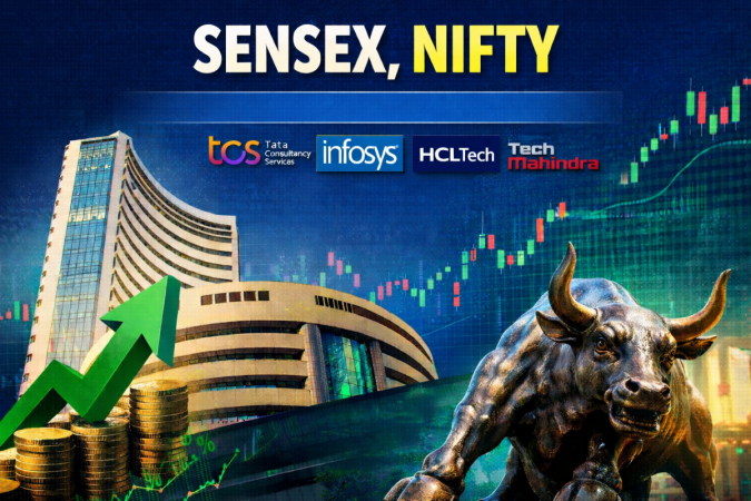 Sensex, Nifty extend gains for 2nd day as IT stocks rise Sensex, Nifty extend gains for 2nd day as IT stocks rise