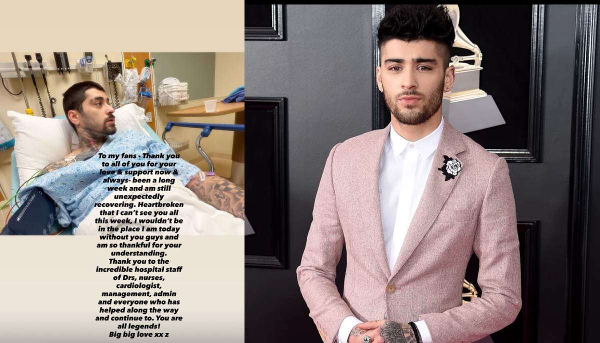 Zayn Malik leaves fans heartbroken with health update
