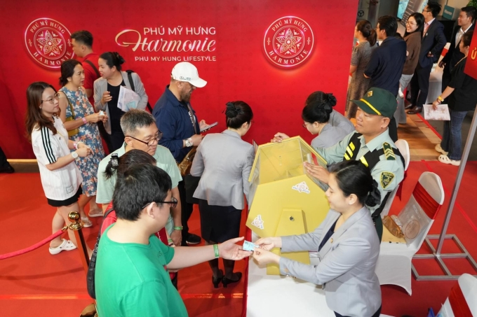 The second launch followed a draw-based priority selection format. Photo courtesy of Phu My Hung