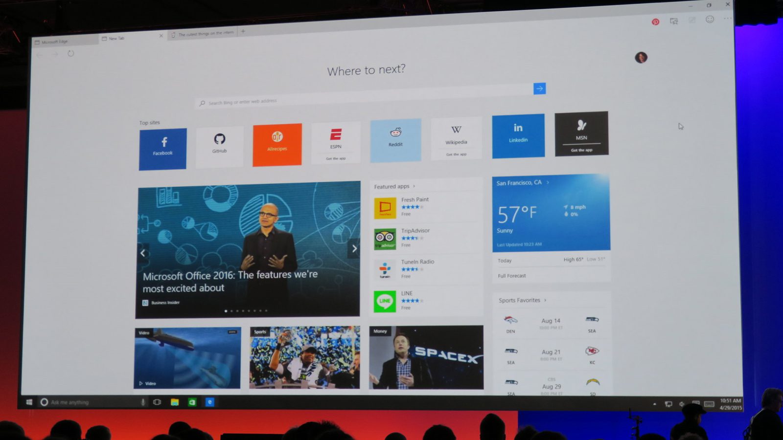 Microsoft Edge Browser