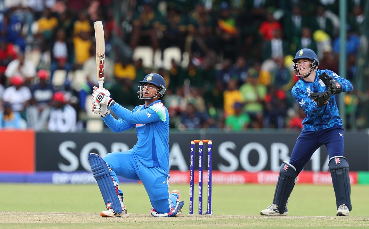 Stamping authority: Led by the then 14-year-old Vaibhav Sooryavanshi’s century, India secured a sixth Under-19 World Cup title in Harare earlier this year. 