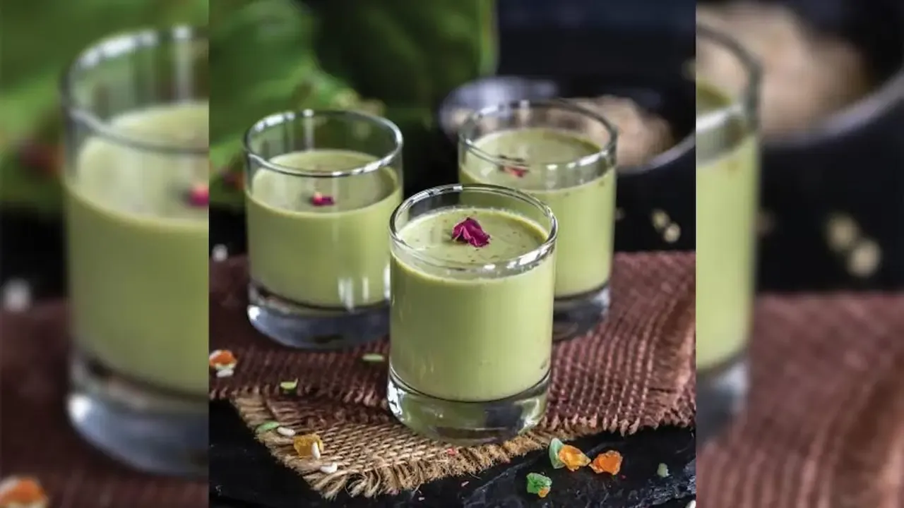 Glitched, distorted image of a person's face with visual artifacts and abstract overlays.