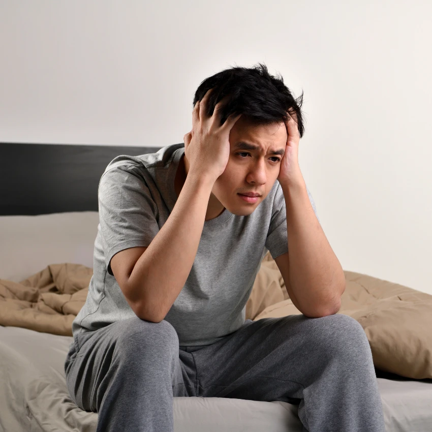 young man who felt he was pushed too hard by his parents