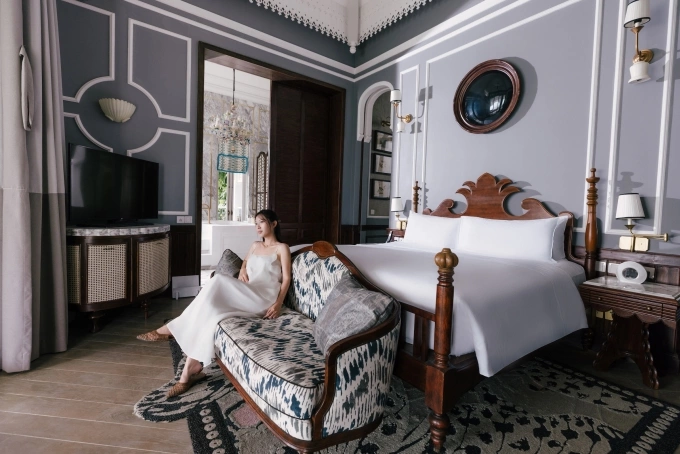 Master bedroom pf the beachfront villa. Photo courtesy of JW Marriott Phu Quoc