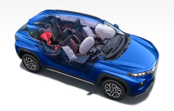 maruti suzuki fronx 6 airbags