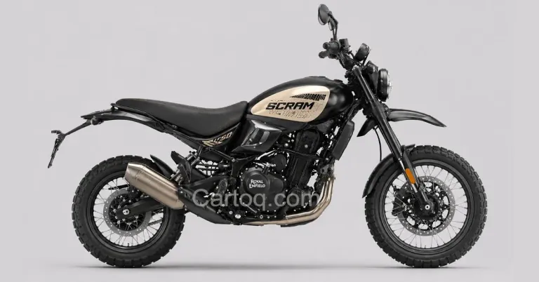 royal enfield scram 450 render