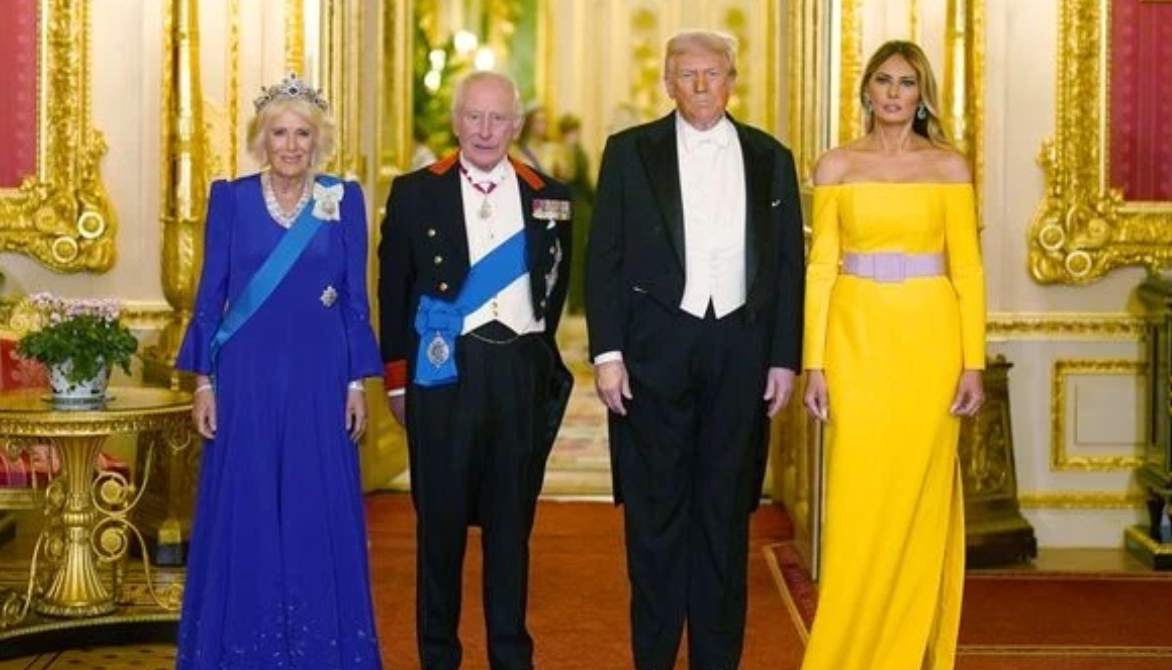 The US couples state visit to UK in 2025