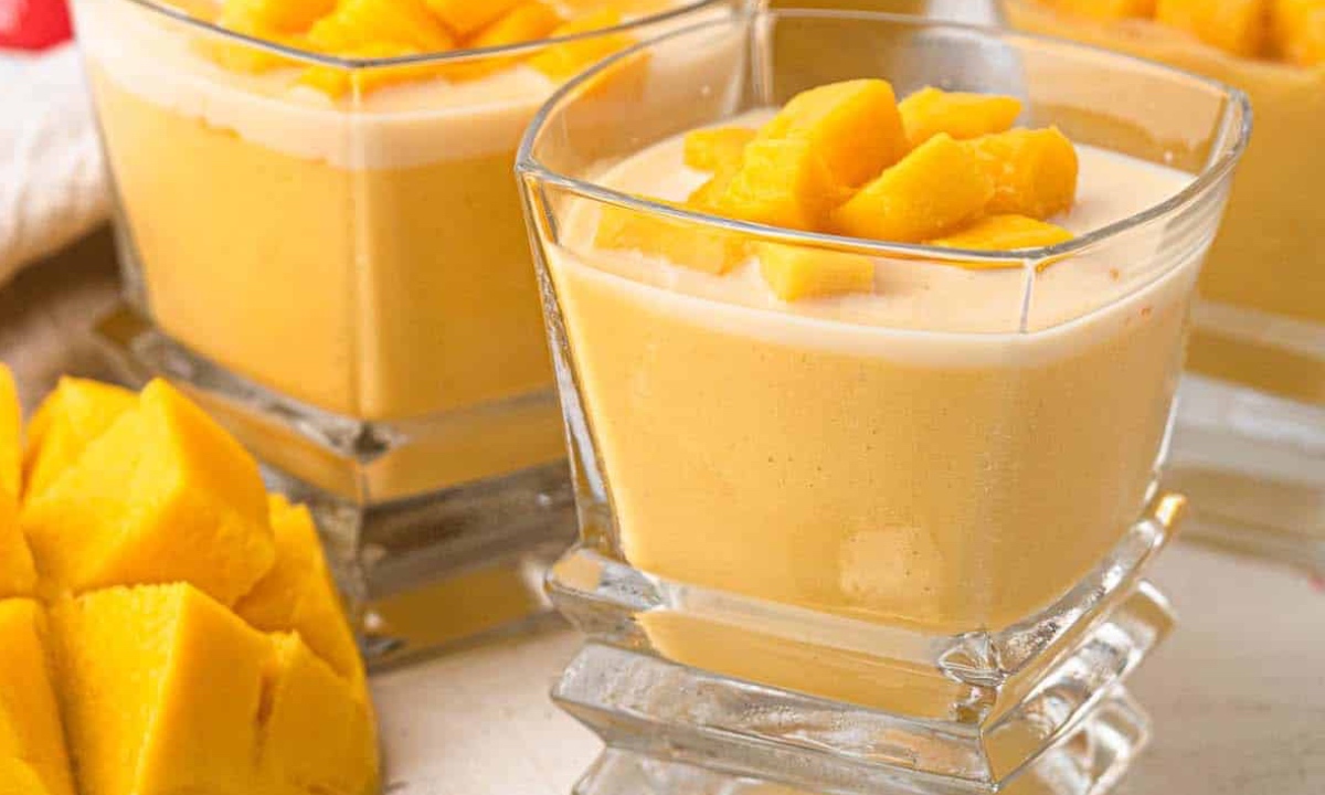 Summer Special Mango Pudding