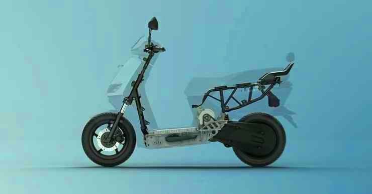 ather electric scooter chassis