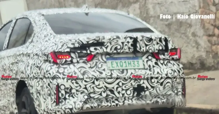 honda city facelift spied in brazil