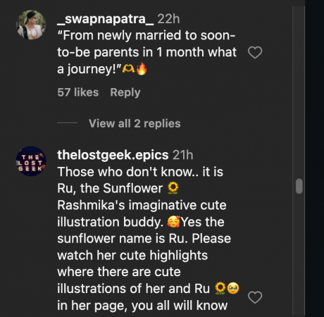 'It's three of us': Is Rashmika Mandanna pregnant a month after marrying Vijay Deverakonda? Her IG post confuses fans 'It's three of us': Is Rashmika Mandanna pregnant a month after marrying Vijay Deverakonda? Her IG post confuses fans