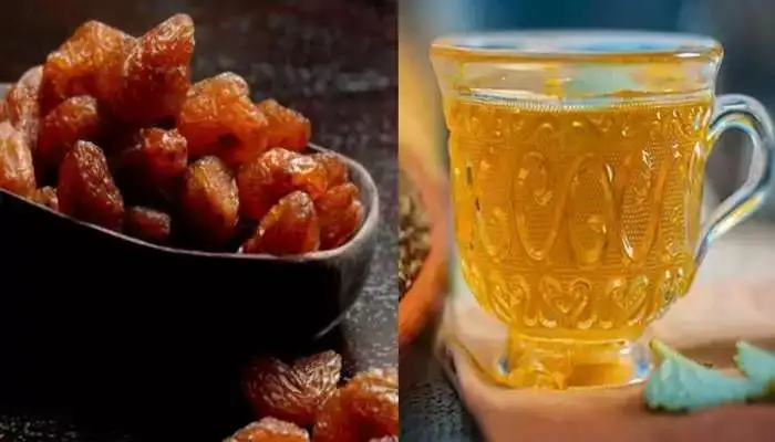Raisin water: A sure shot way to get relief from body weakness and diseases.