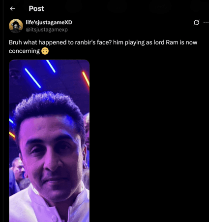 Ranbir Kapoor age-shamed as he looks unrecognisable at Ramayana LA event; fans notice receding hairline and swollen face