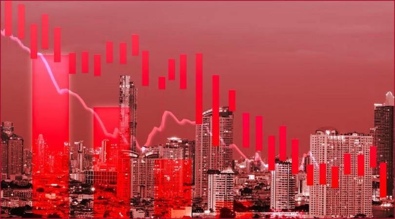 The Nifty dropped 775.65 points, or 3.26 per cent, to close at 23,002.15, while the Sensex fell 2,496.89 points, or 3.26 per cent, to settle at 74,207.24.