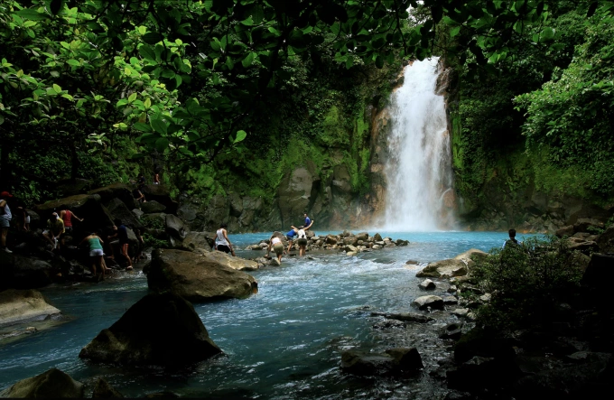A river in Tenorio National Park, Costa Rica. Photo: Reuters