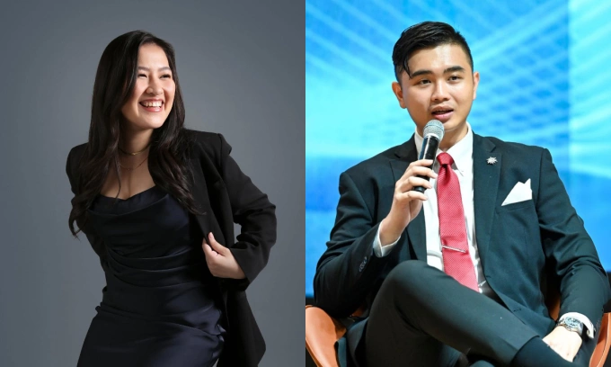Steph Naval (L), founder of Empath and Saje Miguel Molato, founder of Siklab. Photos via Instagram/_stephnaval and LinkedIn/saje-molato