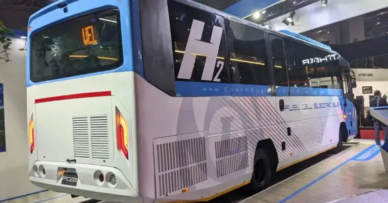 ashok leyland hydrogen bus