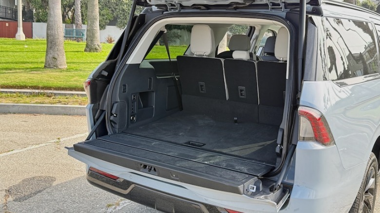 2026 Lincoln Navigator L Reserve rear cargo area