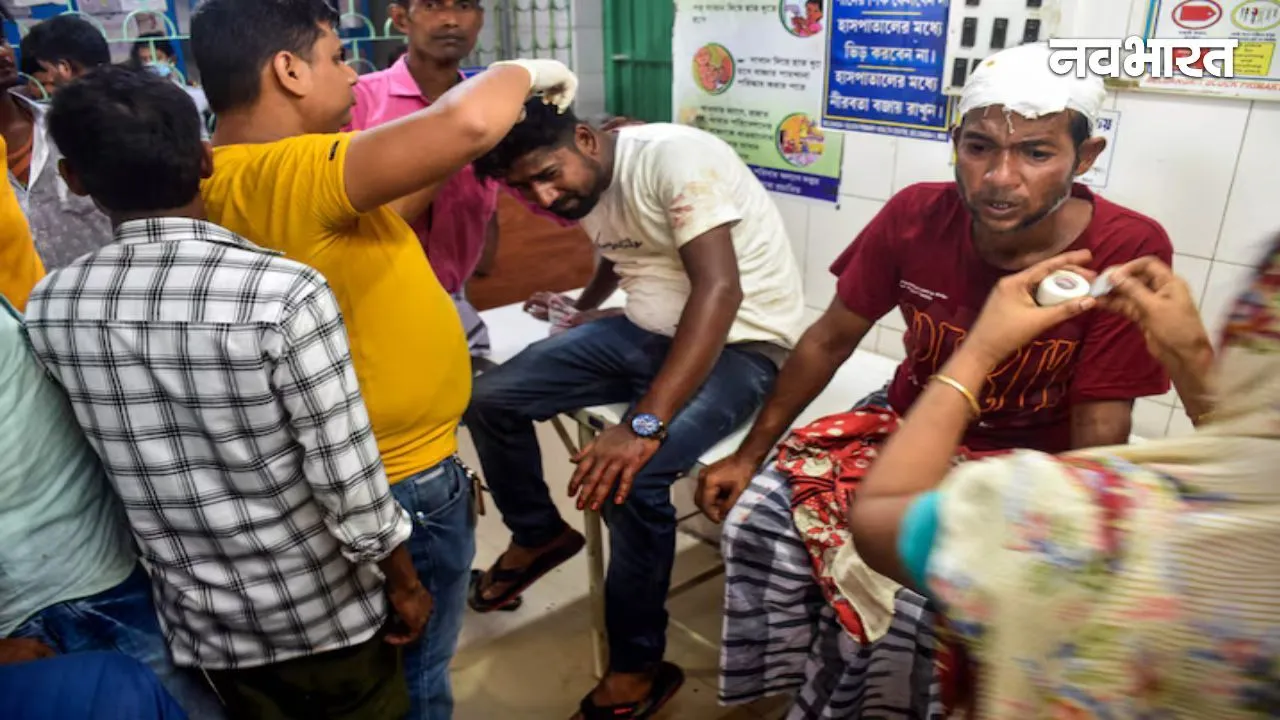 Picture of people injured in violence during 2023 Panchayat elections, (Source- Social media)
