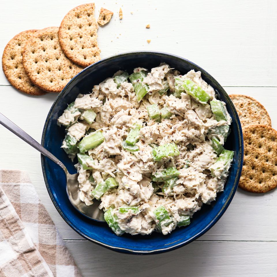 3-Ingredient Creamy Rotisserie Chicken Salad Credit: Carolyn Hodges